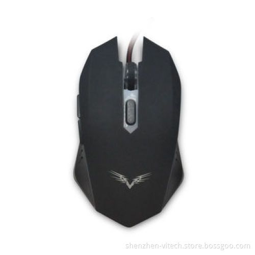 Glowing game mouse, wired mouse, 1,000dpi resolution, nice design